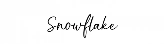 Snowflake  Скачать бесплатные шрифты