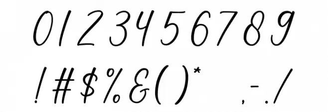 Snowflake Font OTHER CHARS