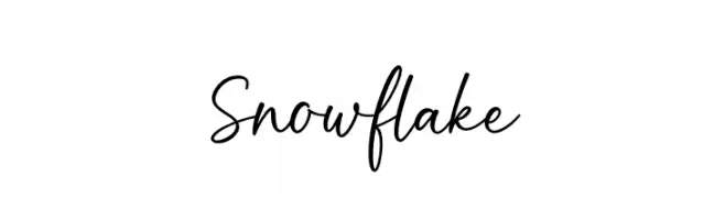 Snowflake  नि: शुल्क फ़ॉन्ट्स डाउनलोड