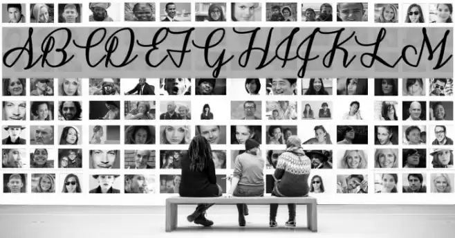 SnowflakeCalligraphy Font examples