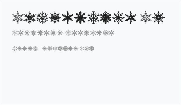 Snowflakes St Business Card