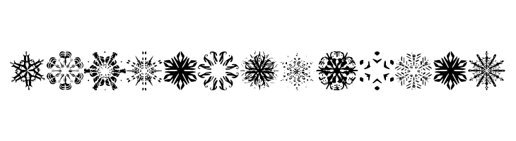 Snowflakes tfb  免费字体下载