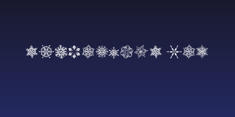 Snowflakes tfb Social Header
