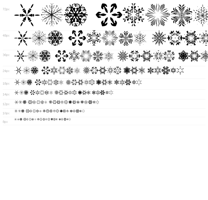 Snowflakes tfb Waterfall