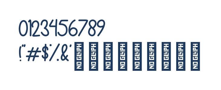 Snowfun Regular Other Characters