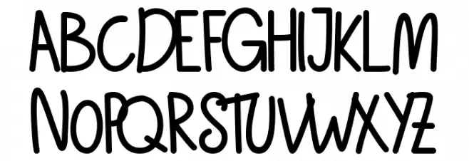 Snowfun Regular Schriftart Groß