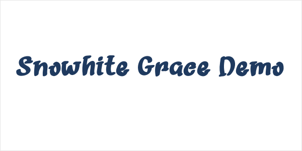 Snowhite Grace Demo Logo