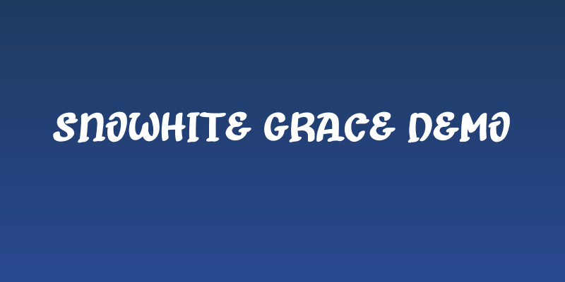 Snowhite Grace Demo Social Header