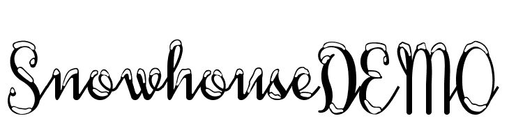 SnowhouseDEMO Font