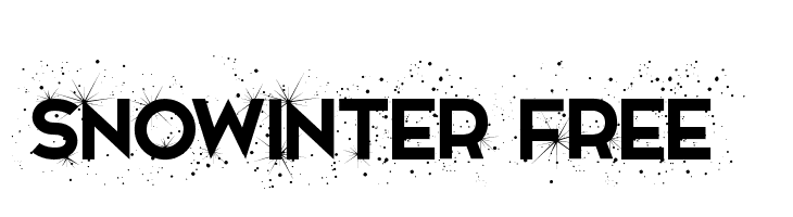 Snowinter Free  font caratteri gratis