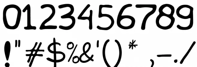 Snowlatte Font OTHER CHARS