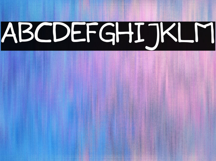 Snowlatte Font examples