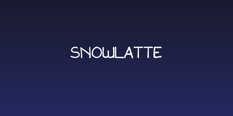 Snowlatte Social Header