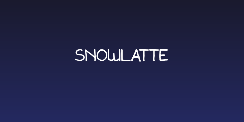 Snowlatte Social Header
