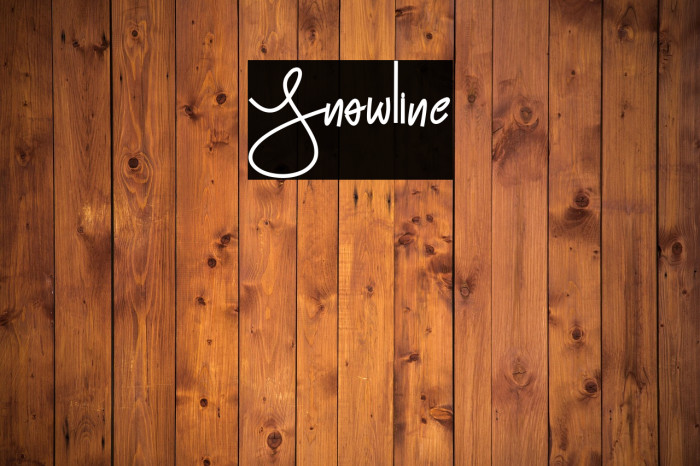 Snowline Example 1