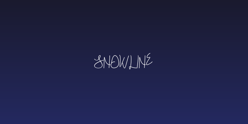 Snowline Social Header