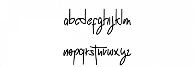 Snowline Font LOWERCASE