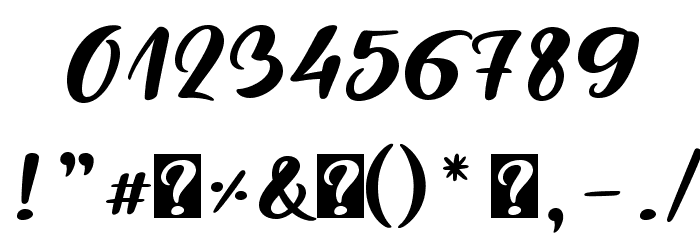 Snowman Dudes Regular Font OTHER CHARS