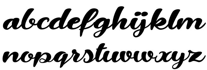 Snowman Dudes Regular Font LOWERCASE