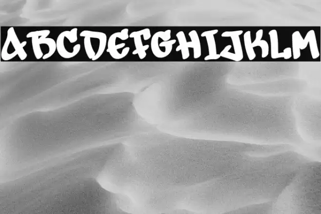 Snowman Graffiti Demo Font examples