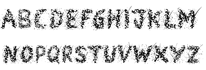 Snowmania Font LOWERCASE