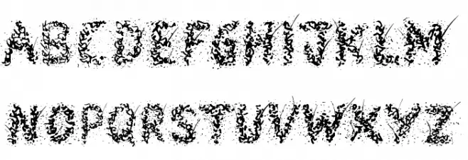 Snowmania Caratteri MINUSCOLO