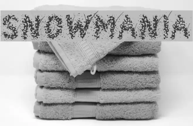 Snowmania Font examples