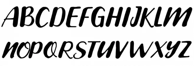 Snowpe Schriftart Groß