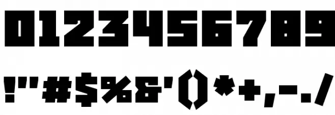 Snowstorm Black Font OTHER CHARS