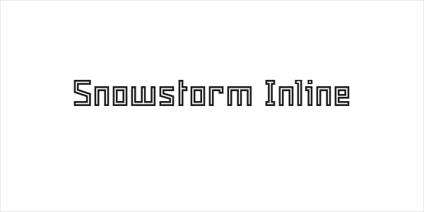 Snowstorm Inline Logo