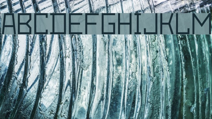 Snowstorm Light Font examples