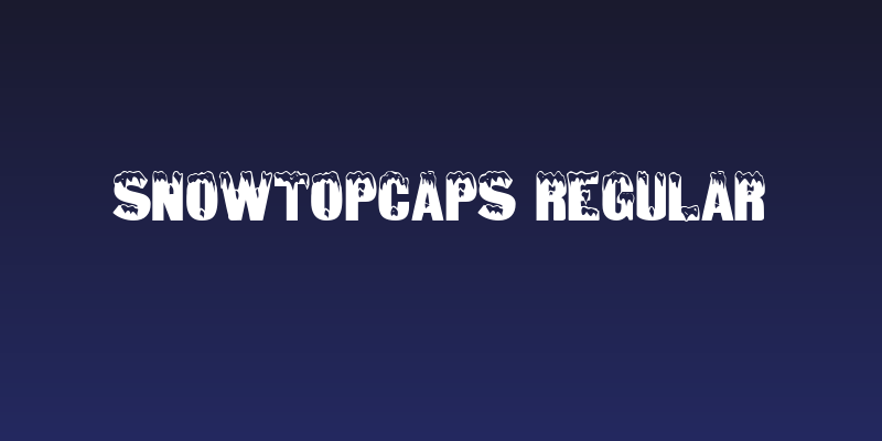 SnowtopCaps Regular Social Header