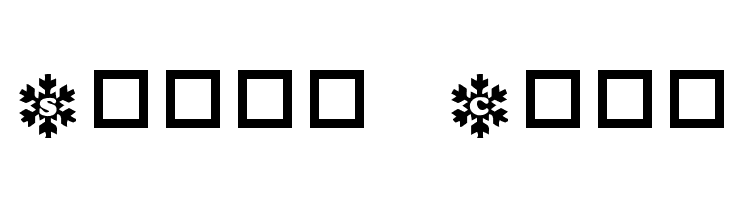 Snowy Caps Font