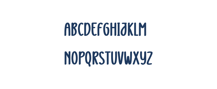 Snowy Christmas Lowercase