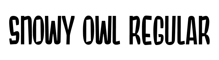 Snowy Owl Regular  免费字体下载
