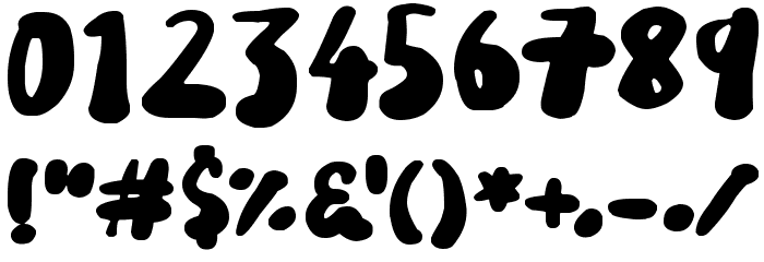 Snowy Skies Font OTHER CHARS
