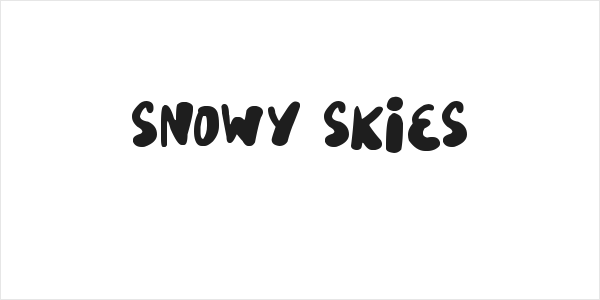 Snowy Skies Logo