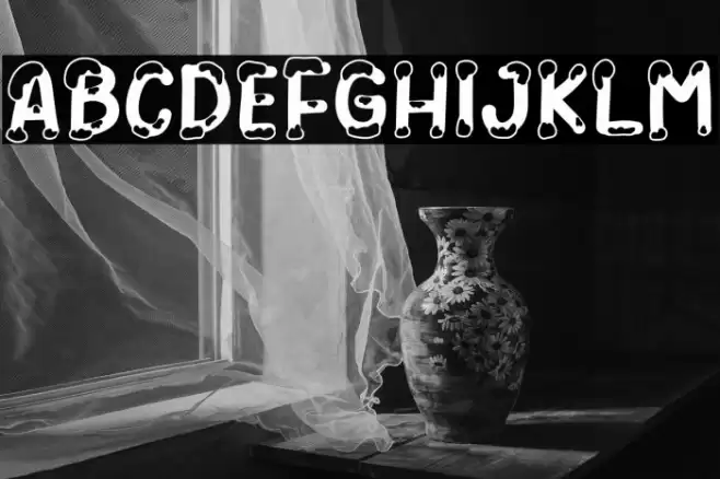 Snowy Winter Regular Font examples