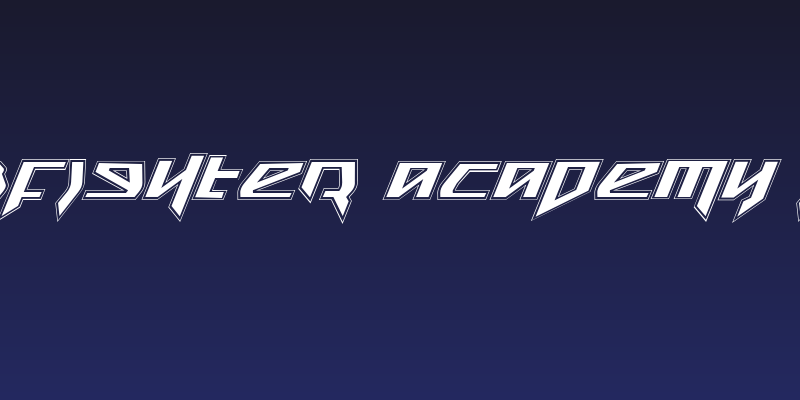 Snubfighter Academy Italic Social Header
