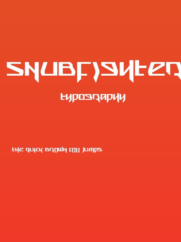 Snubfighter Condensed Poster