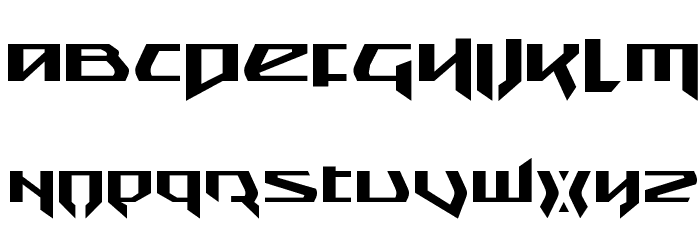 Snubfighter Expanded Fonte MINÚSCULAS