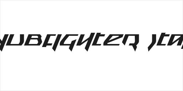 Snubfighter Italic Logo
