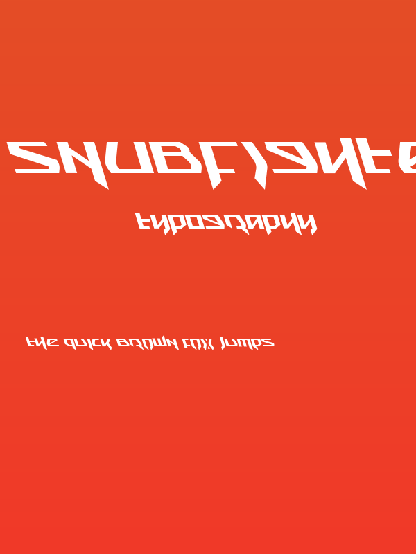 Snubfighter Leftalic Poster