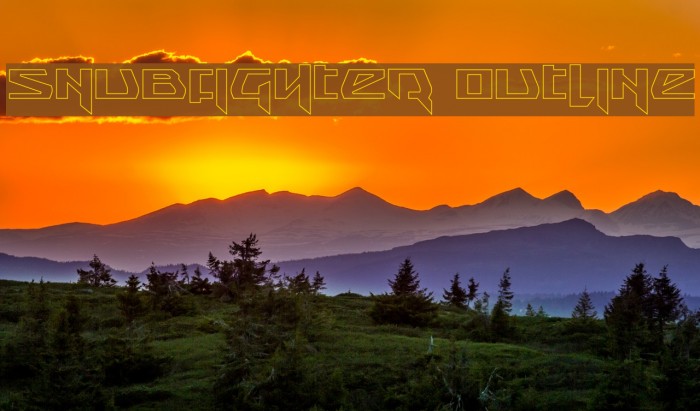 Snubfighter Outline Example 3