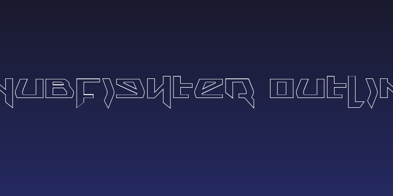 Snubfighter Outline Social Header