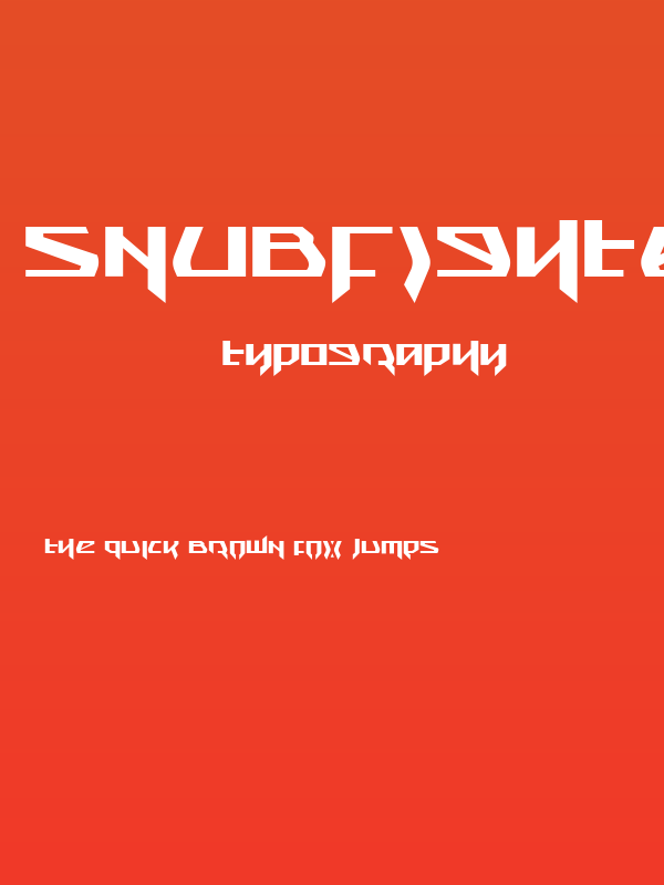 Snubfighter Poster