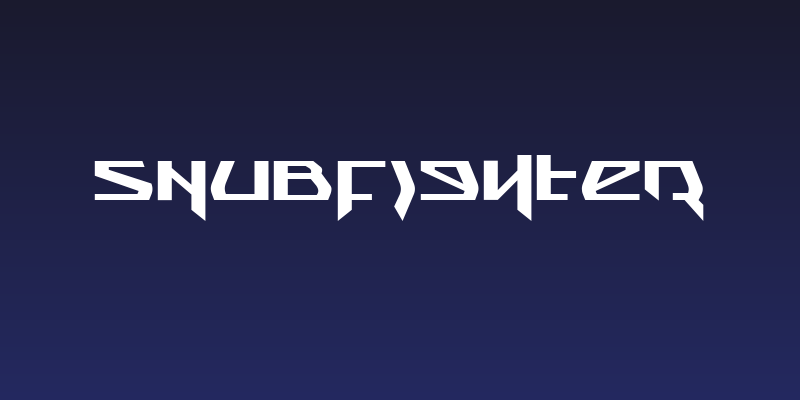 Snubfighter Social Header