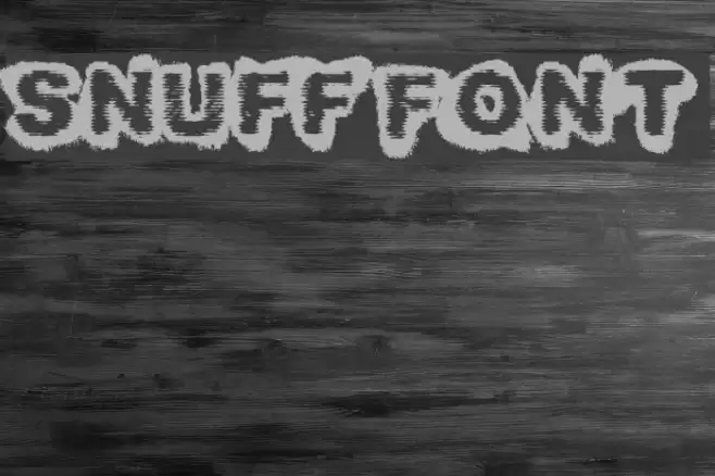 Snuff Font examples