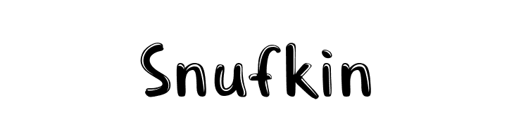 Snufkin  フリーフォントのダウンロード