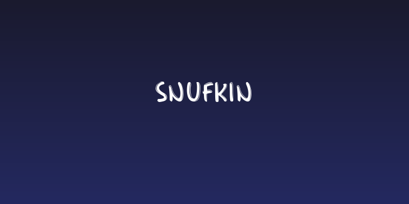 Snufkin Social Header